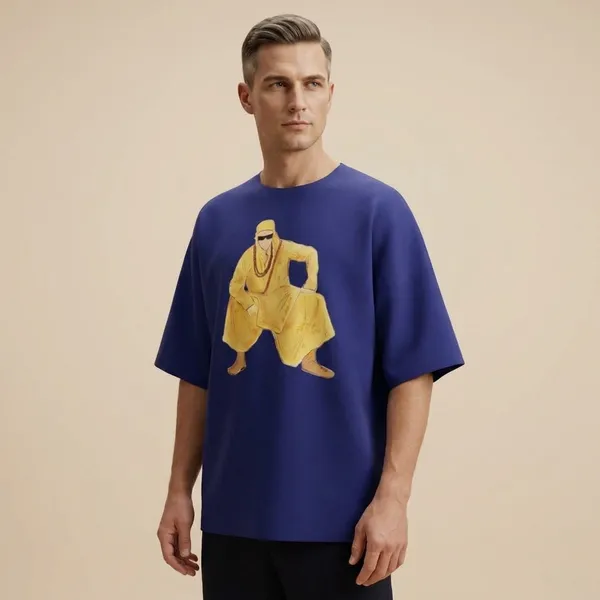 Blue_Cotton_Premium_T_Shirt