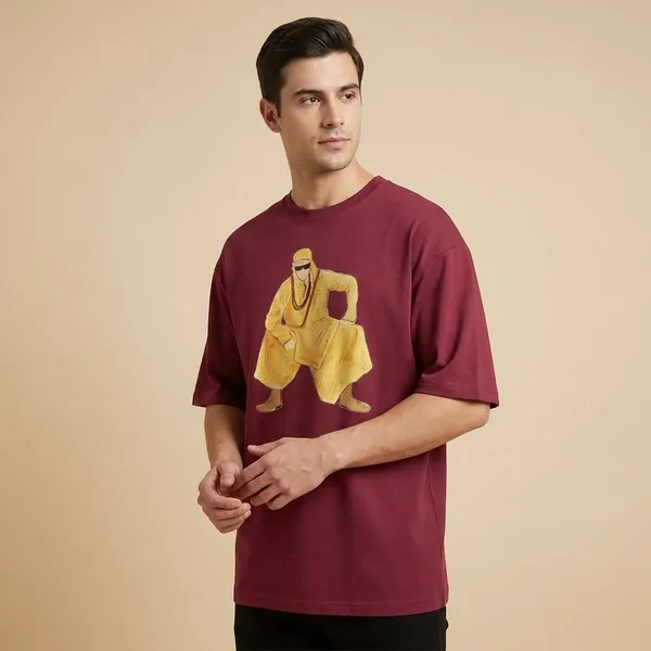 Maroon_Cotton_Premium_T_Shirt