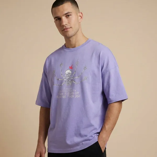 Lavender_Cotton_Premium_T_Shirt