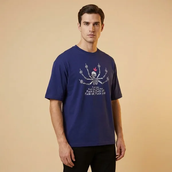 Navy_Cotton_Premium_T_Shirt