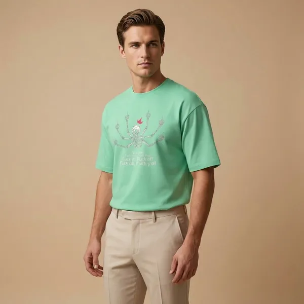Pista_Green_Cotton_Premiumt_Shirt