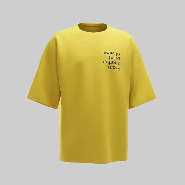 Mustard_Yellow_Cotton_Premium_T_Shirt