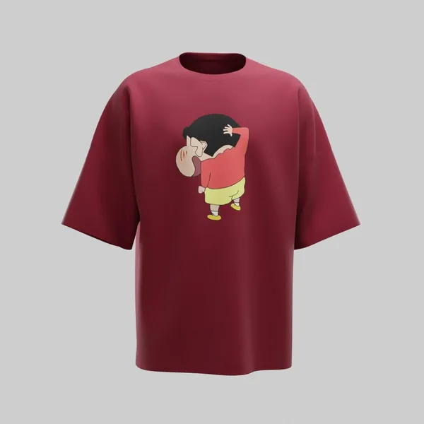 Maroon_Cotton_Premium_T_Shirt