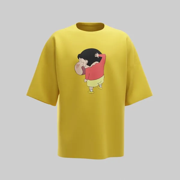 Mustard_Yellow_Cotton_Premium_T_Shirt