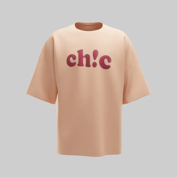 Peach_Cotton_Premium_T_Shirt