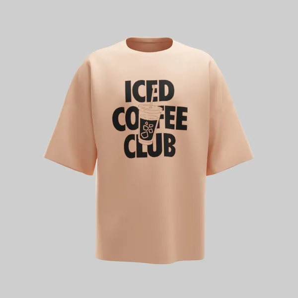 Peach_Cotton_Premium_T_Shirt