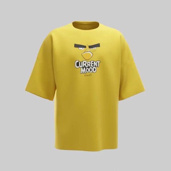 Mustard_Yellow_Cotton_Premium_T_Shirt