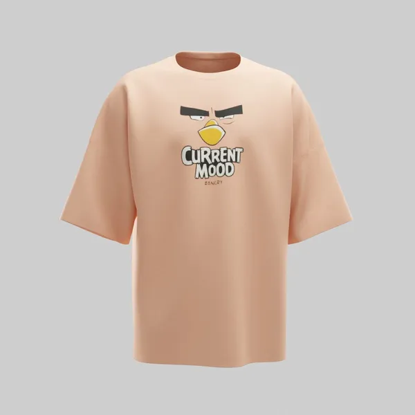 Peach_Cotton_Premium_T_Shirt