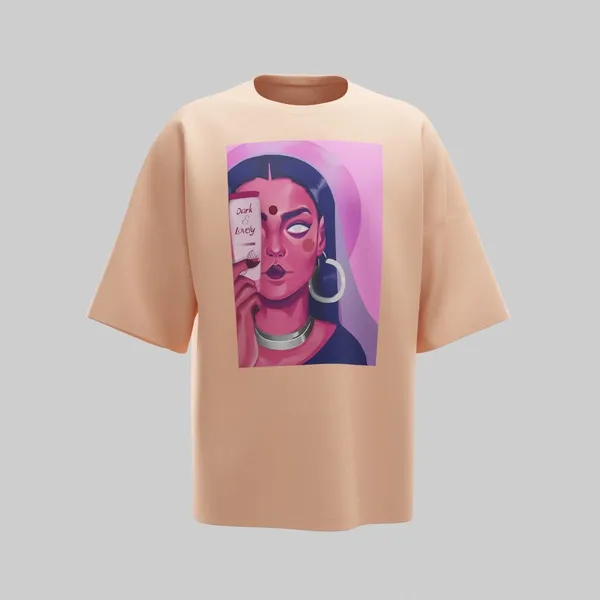 Peach_Cotton_Premium_T_Shirt