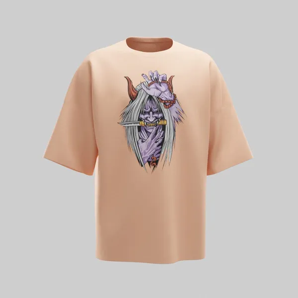 Peach_Cotton_Premium_T_Shirt