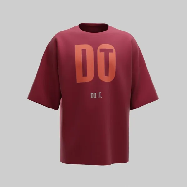 Maroon_Cotton_Premium_T_Shirt