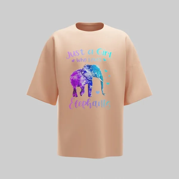 Peach_Cotton_Premium_T_Shirt