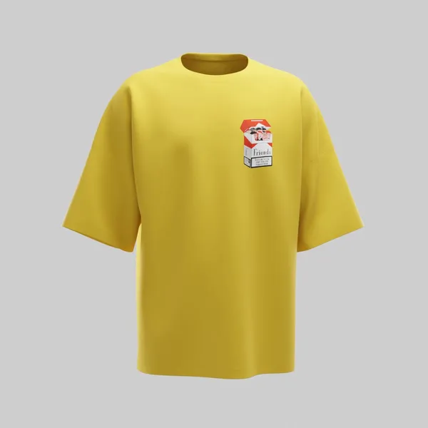 Mustard_Yellow_Cotton_Premium_T_Shirt