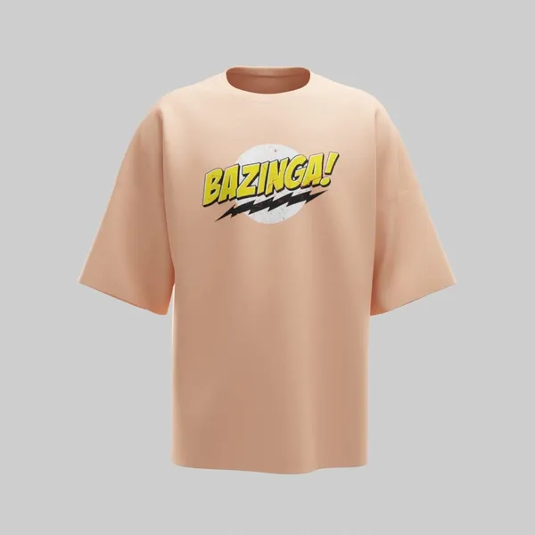 Peach_Cotton_Premium_T_Shirt