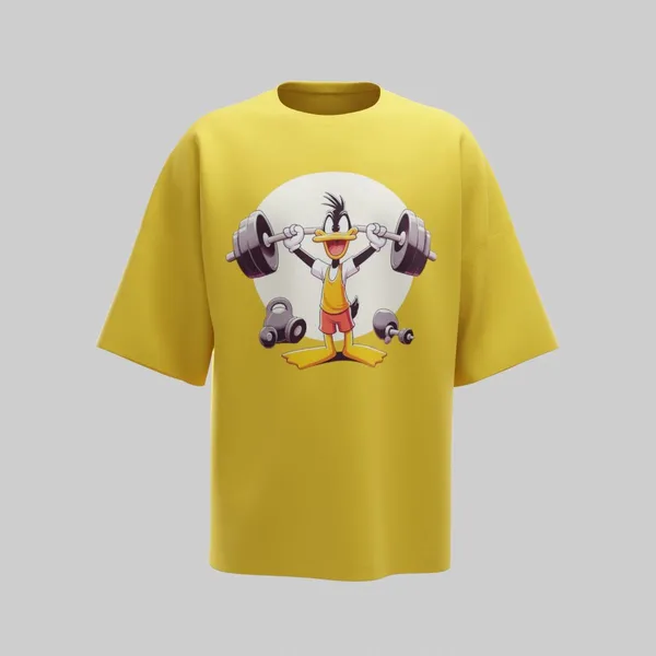 Mustard_Yellow_Cotton_Premium_T_Shirt