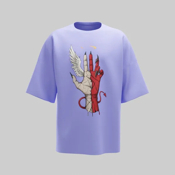 Lavender_Cotton_Premium_T_Shirt