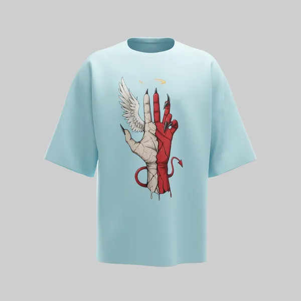 Powder_Blue_Cotton_Premium_T_Shirt