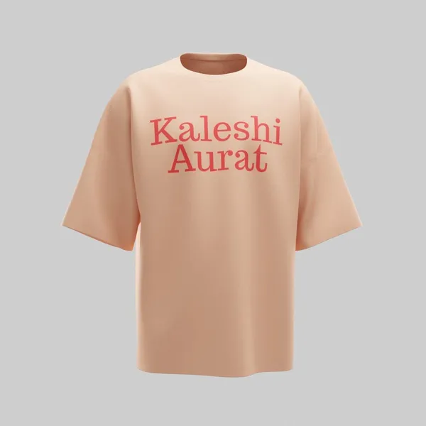 Peach_Cotton_Premium_T_Shirt