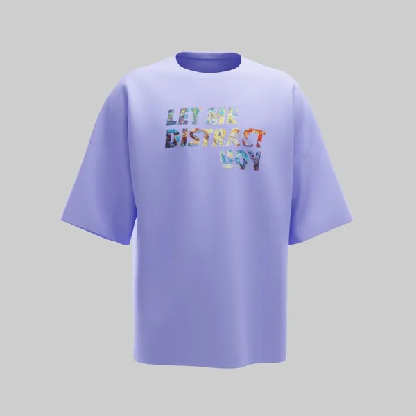 Lavender_Cotton_Premium_T_Shirt