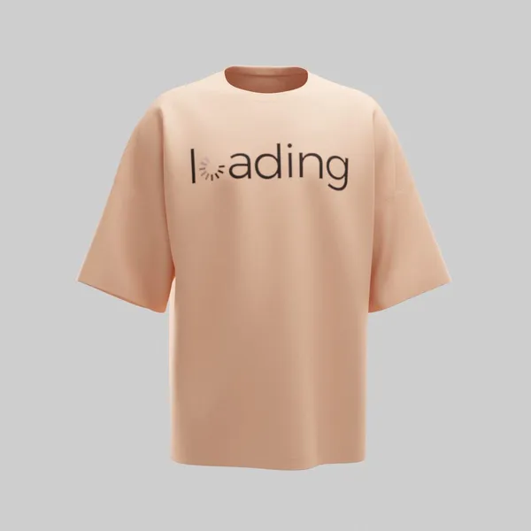 Peach_Cotton_Premium_T_Shirt