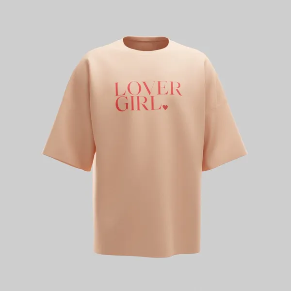 Peach_Cotton_Premium_T_Shirt