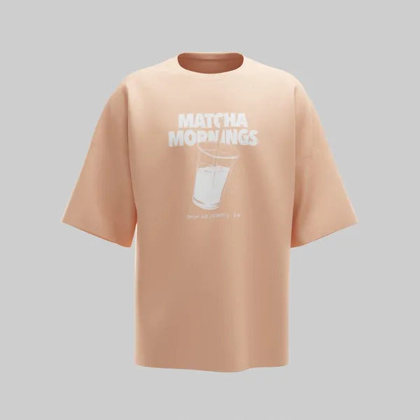 Peach_Cotton_Premium_T_Shirt