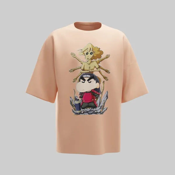 Peach_Cotton_Premium_T_Shirt