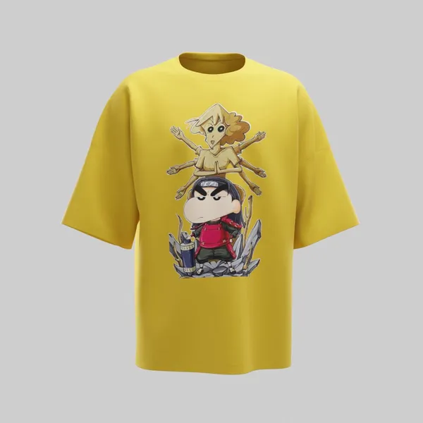 Mustard_Yellow_Cotton_Premium_T_Shirt