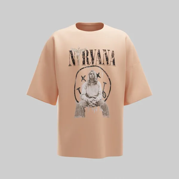 Peach_Cotton_Premium_T_Shirt