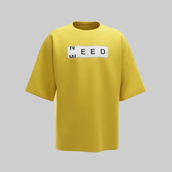 Mustard_Yellow_Cotton_Premium_T_Shirt
