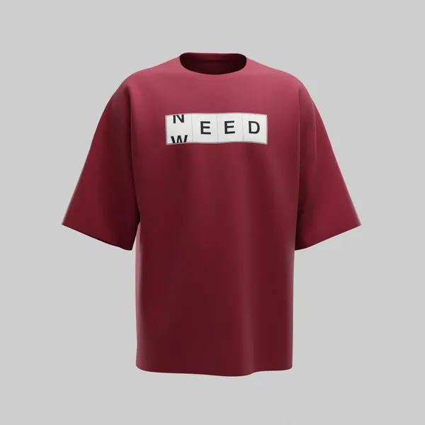 Maroon_Cotton_Premium_T_Shirt