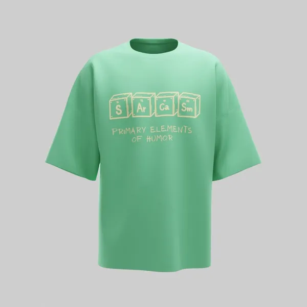 Pista_Green_Cotton_Premium_T_Shirt