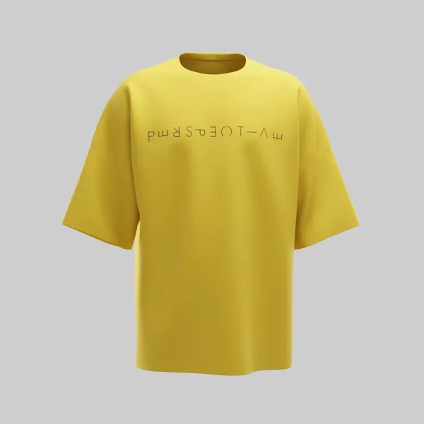 Mustard_Yellow_Cotton_Premium_T_Shirt