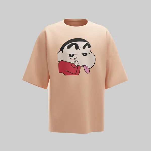 Peach_Cotton_Premium_T_Shirt