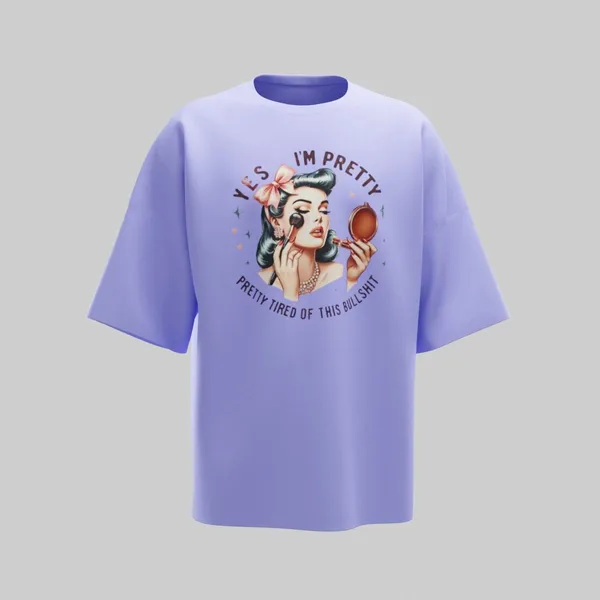 Lavender_Cotton_Premium_T_Shirt