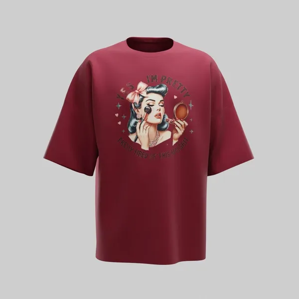Maroon_Cotton_Premium_T_Shirt