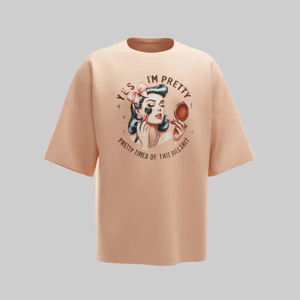 Peach_Cotton_Premium_T_Shirt