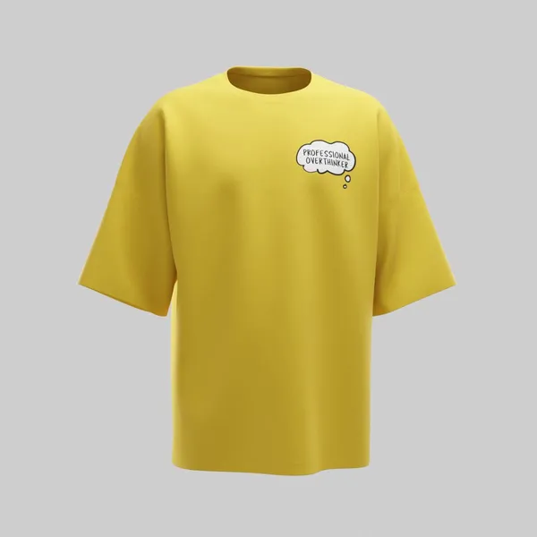 Mustard_Yellow_Cotton_Premium_T_Shirt