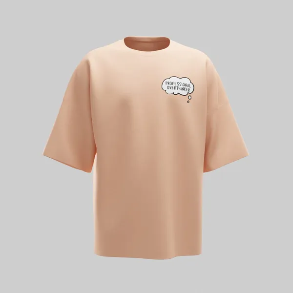 Peach_Cotton_Premium_T_Shirt