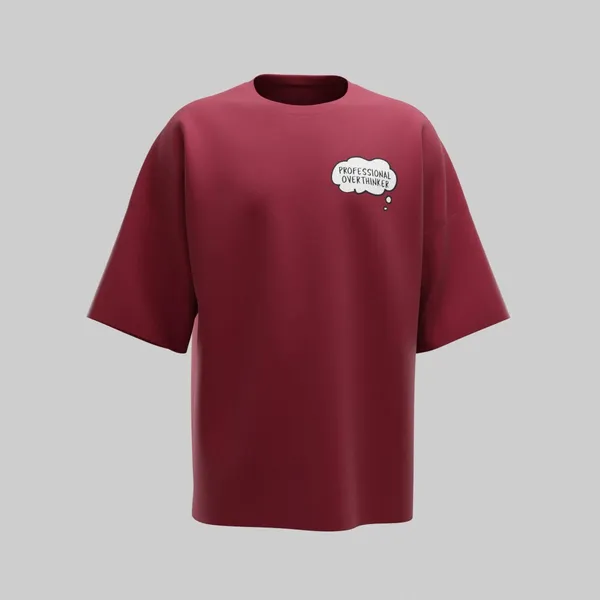 Maroon_Cotton_Premium_T_Shirt