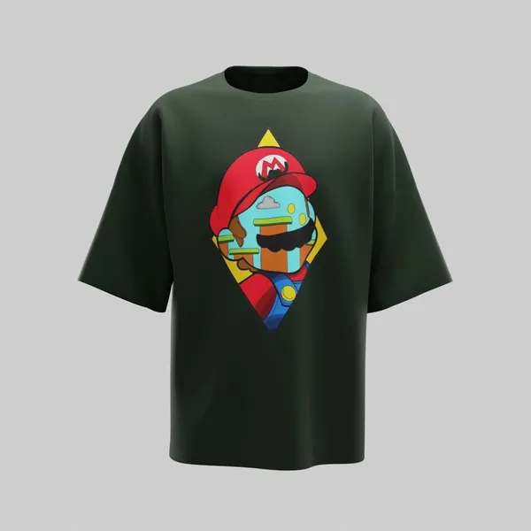Pista_Green_Cotton_Premiumt_Shirt