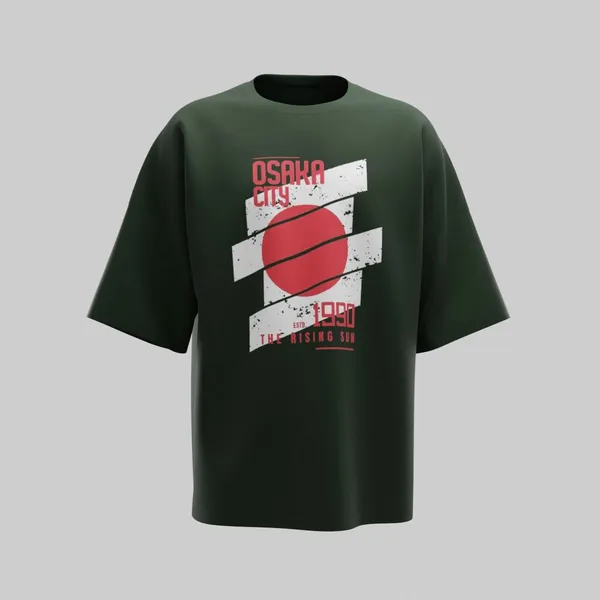 Olive_Green_Cotton_Premium_T_Shirt