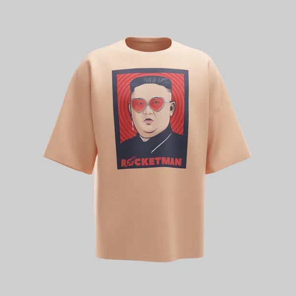 Peach_Cotton_Premium_T_Shirt
