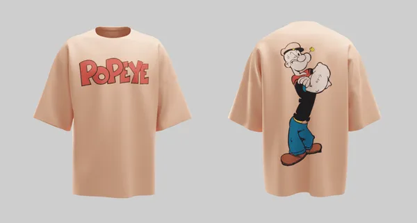 Peach_Cotton_Premium_T_Shirt