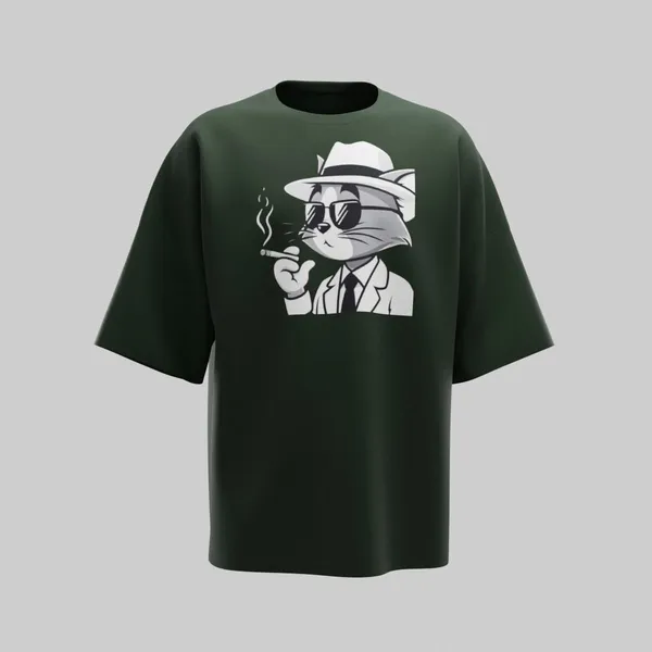 Olive_Green_Cotton_Premium_T_Shirt
