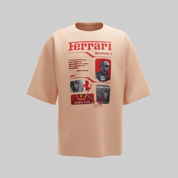 Peach_Cotton_Premium_T_Shirt