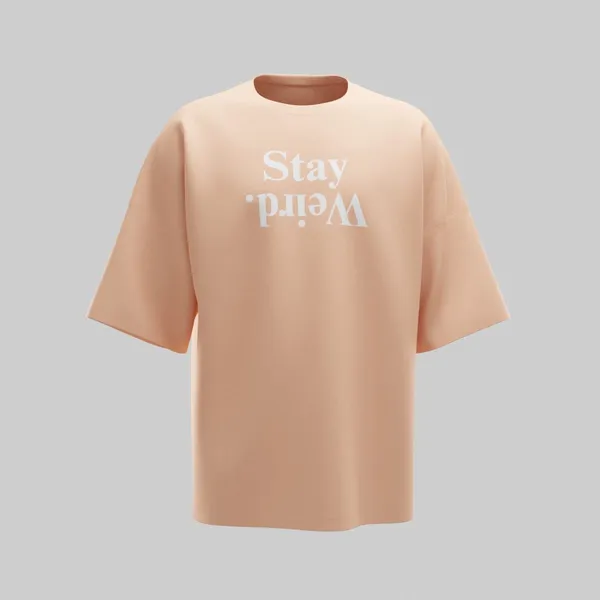 Peach_Cotton_Premium_T_Shirt