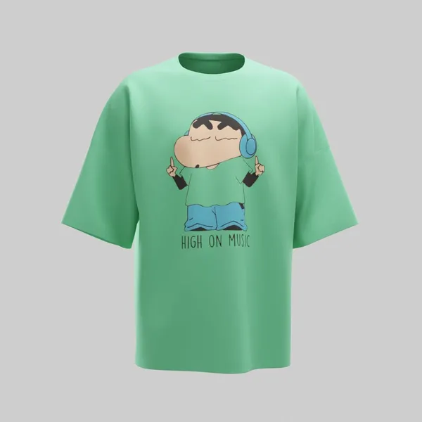 Pista_Green_Cotton_Premium_T_Shirt