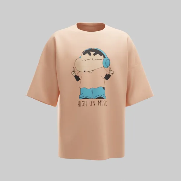 Peach_Cotton_Premium_T_Shirt
