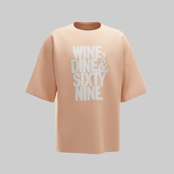 Peach_Cotton_Premium_T_Shirt